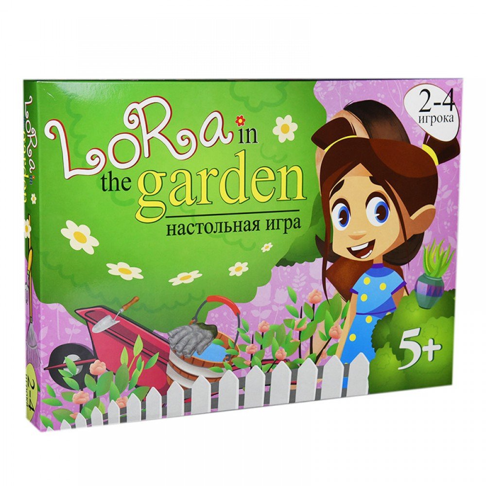 Настольная Игра-бродилка "Lora in the garden" 30514 рус