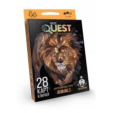 Детская карточная квест-игра "BEST QUEST" BQ-01 рус Коричневый
