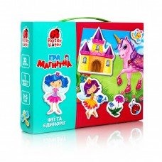 Детская настольная игра "Феи и единорог" RK2070-04 магнитная 