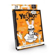 Детская карточная игра "YENOT ДаНетки" YEN-01 рус Оранжевый