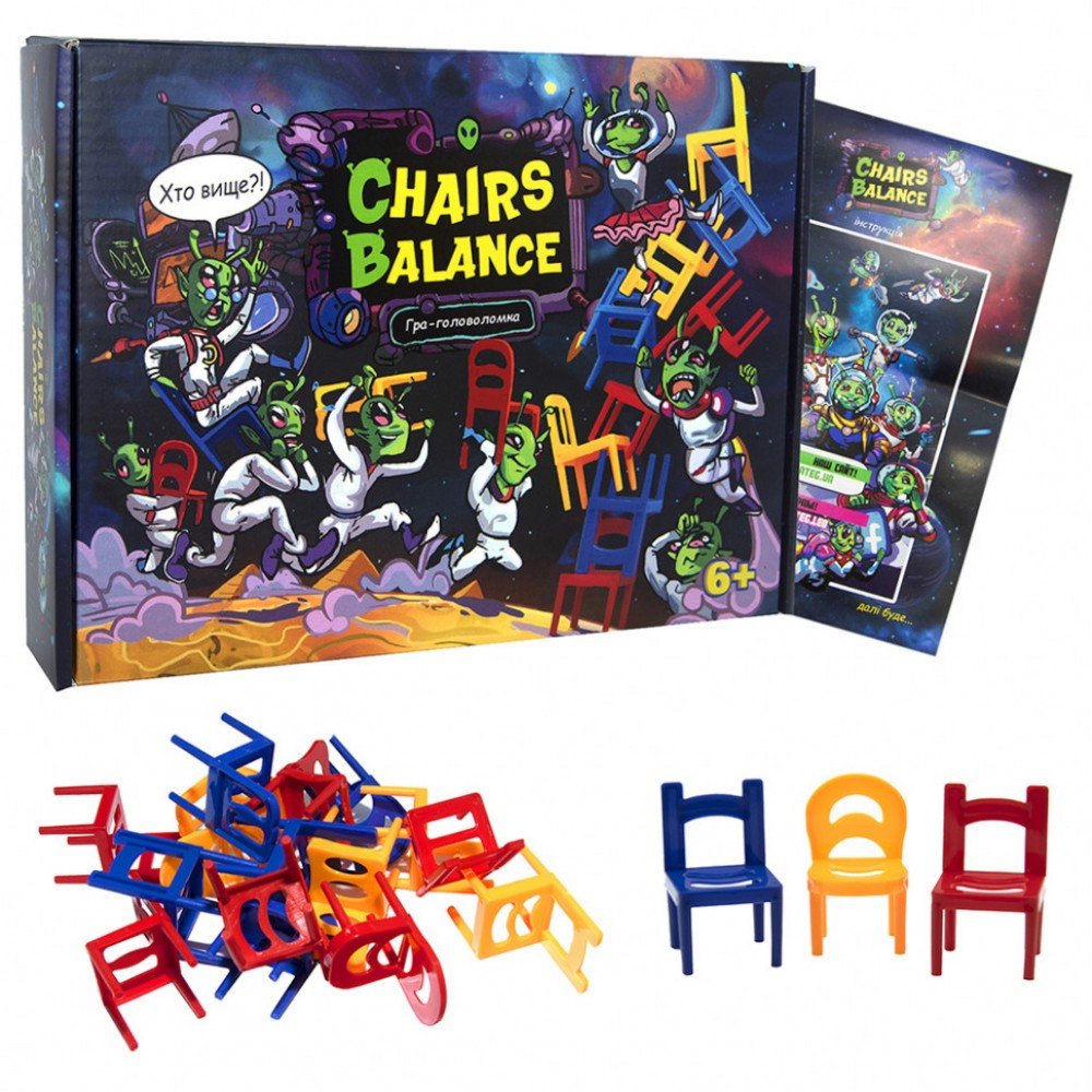 Настольная игра "Chairs Balance" 30408 укр