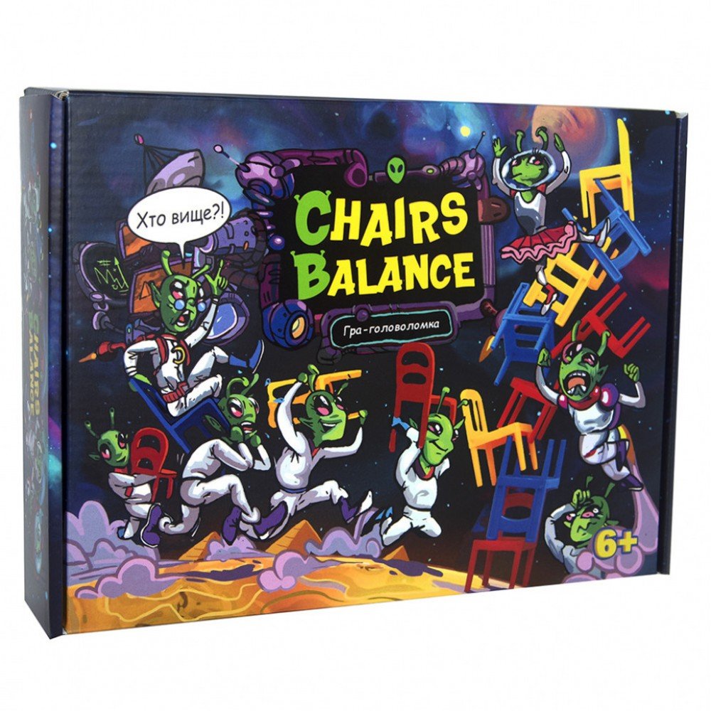 Настольная игра "Chairs Balance" 30408 укр