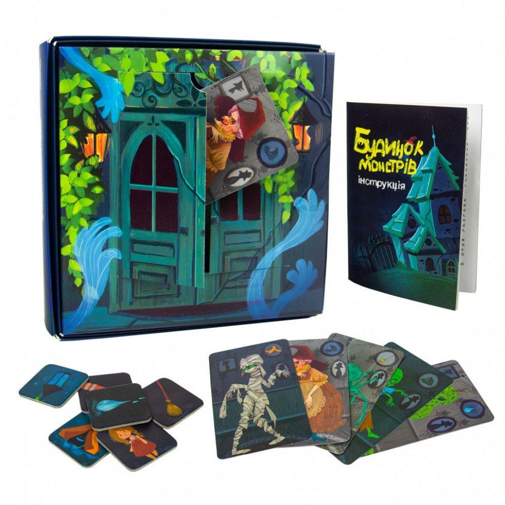 Настольная игра "Будинок Монстрів" 30866 укр