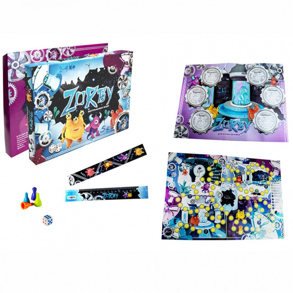 Настольная Игра-бродилка "Zorby" 30307 рус
