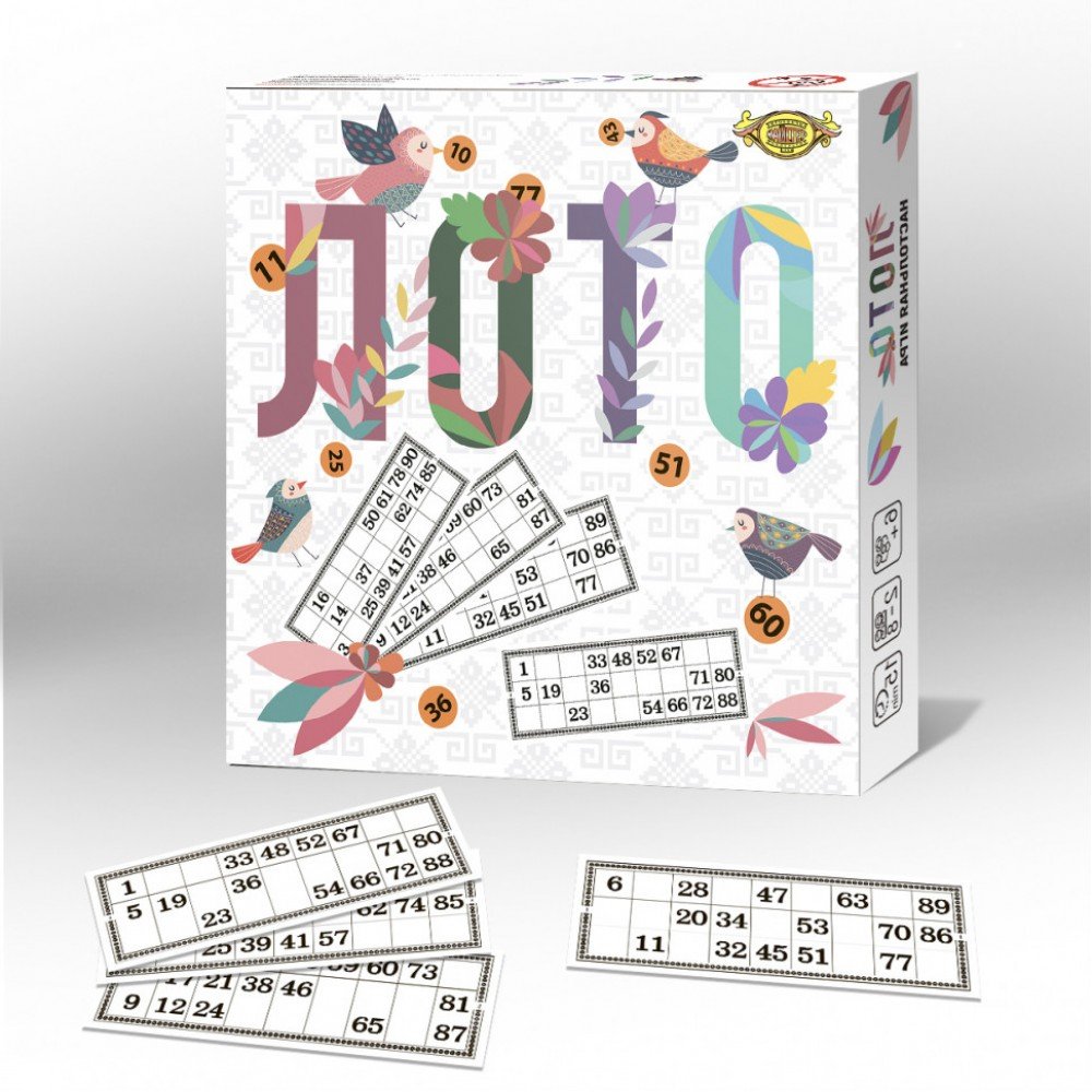 Настольная игра "Лото" MKM0323 правила игры на рус и укр языках