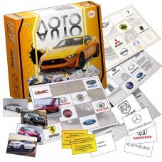 Настольная игра "Лото «Автомобили» Викторина" MKB0110 правила игры на рус. и укр. языках