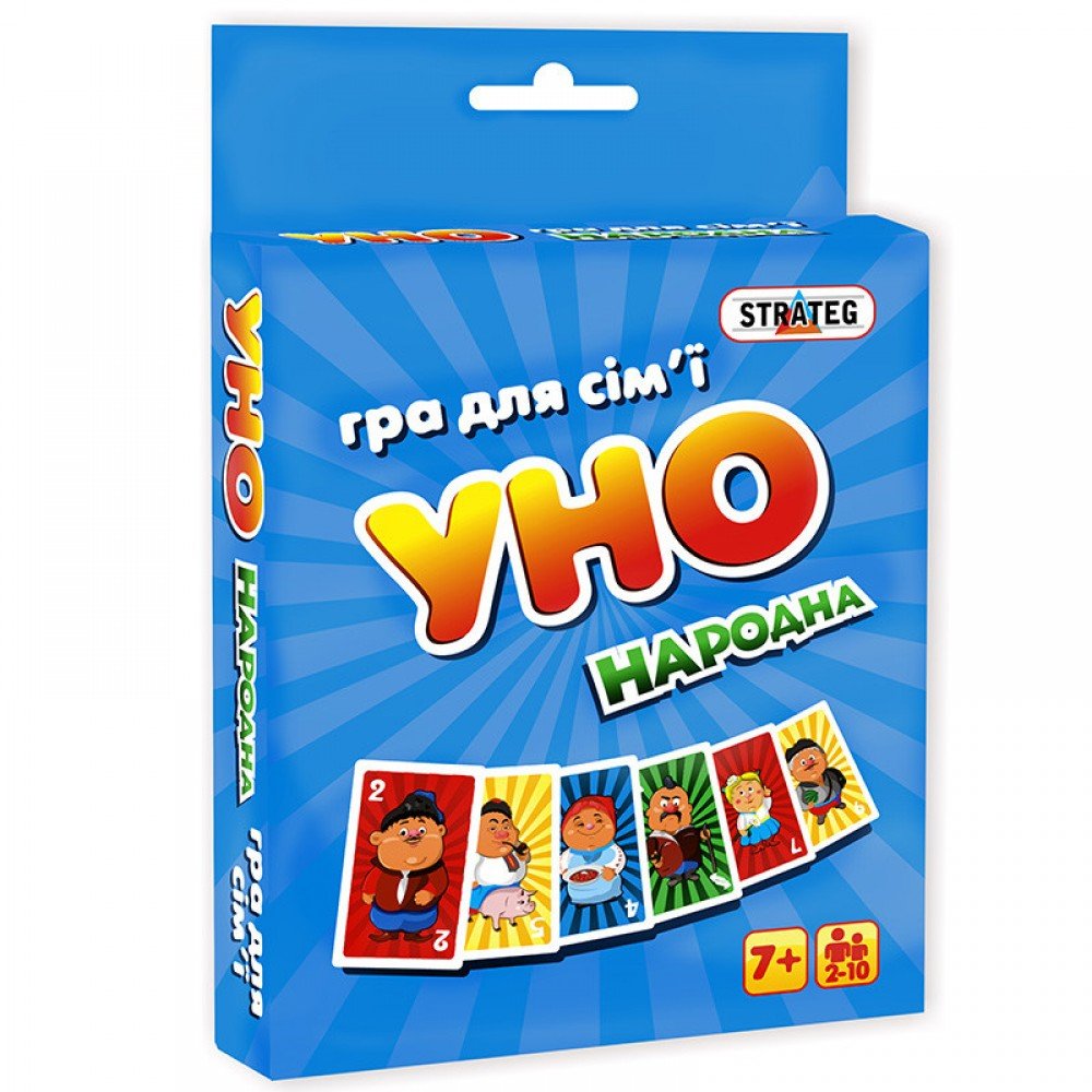 Настольная игра "Уно народная" 7014 укр