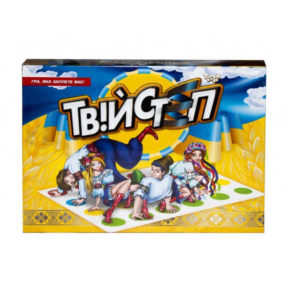 Напольная игра Твистер "Твійстеп" 0023DT на укр языке