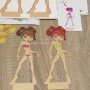 Детская настольная игра для девочек "Модница" 0239 на укр языке