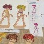 Детская настольная игра для девочек "Модница" 0239 на укр языке