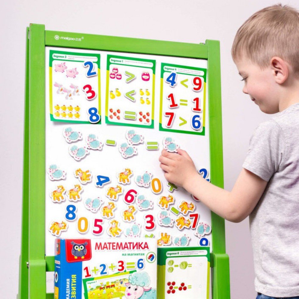Настольная игра для детей "Математика на магнитах" VT5411-02 рус
