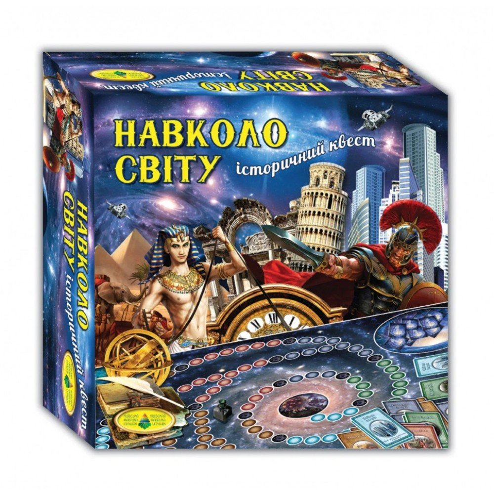 Настольная игра "Вокруг света" 82296 исторический квест