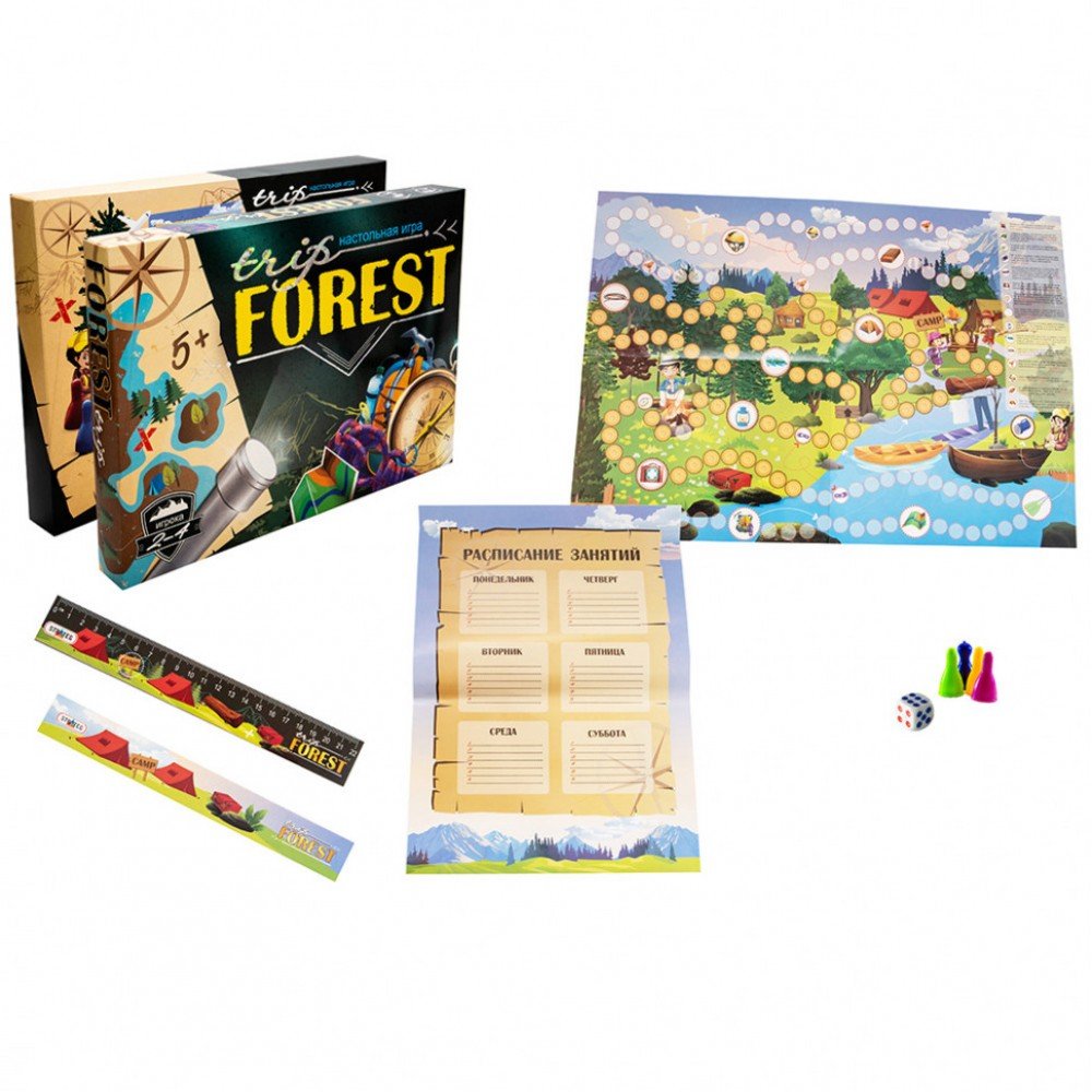 Настольная Игра-бродилка "Trip Forest" 30553 рус