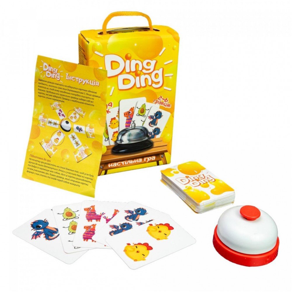 Настольная игра "Ding ding" Strateg 30324
