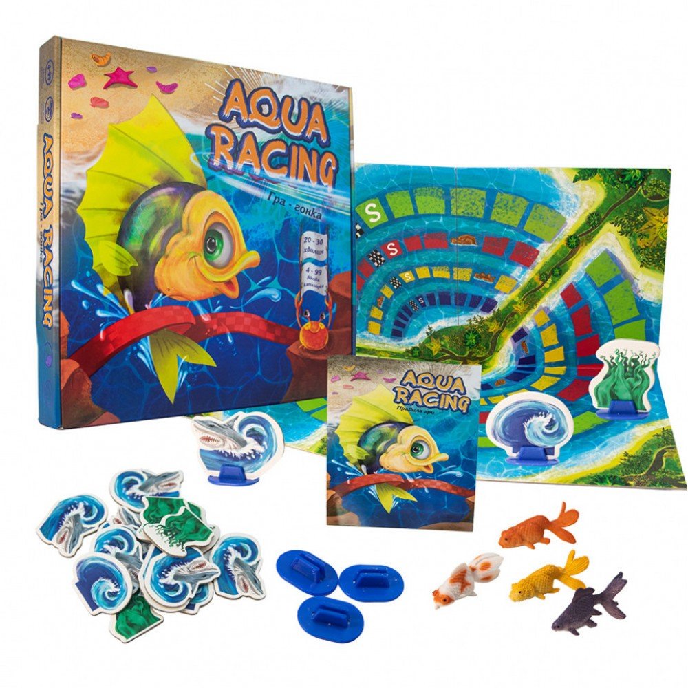 Игра-бродилка "Aqua racing" 30416 укр