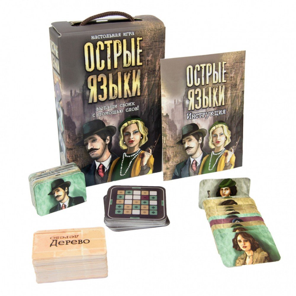 Настольная игра "Острые языки" 30950 рус
