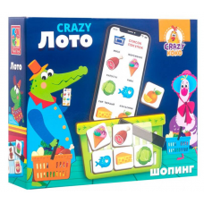 Детская настольная игра "Crazy Лото" VT8055-03 на рус. языке