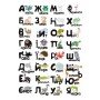 Детская обучающая игра с многоразовыми наклейками "ZOO Абетка" КП-005 KP-005 на укр языке