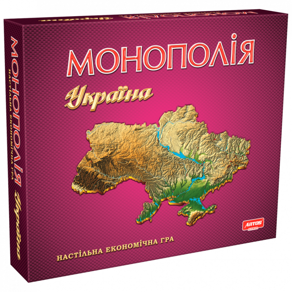 Настольная игра "Монополия Украина" 0734ATS на укр языке