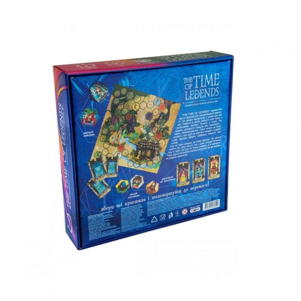 Настольная игра "The time of Legends" Strateg 30267 с песочными часами