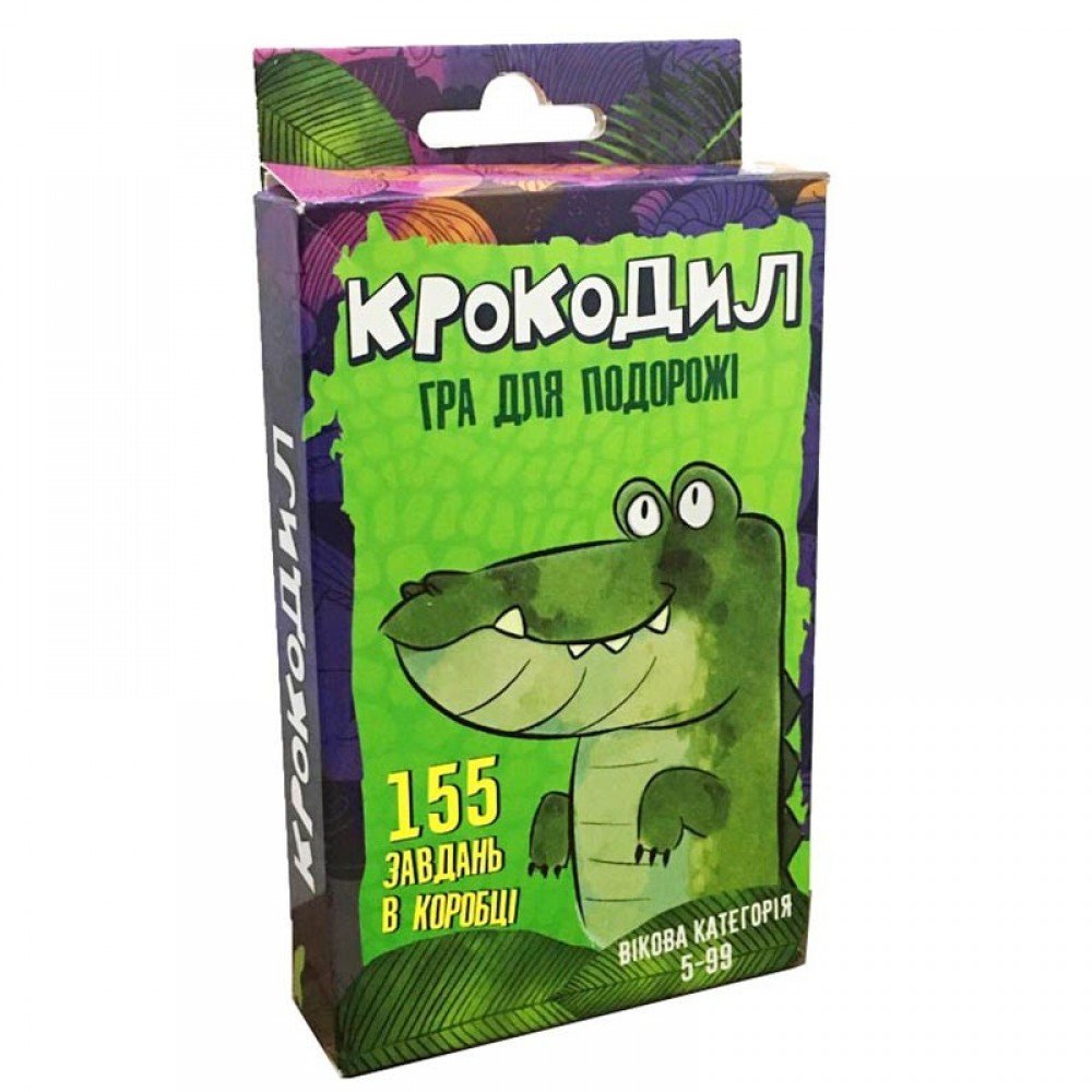 Развлекательная игра "Крокодил" 30557 укр