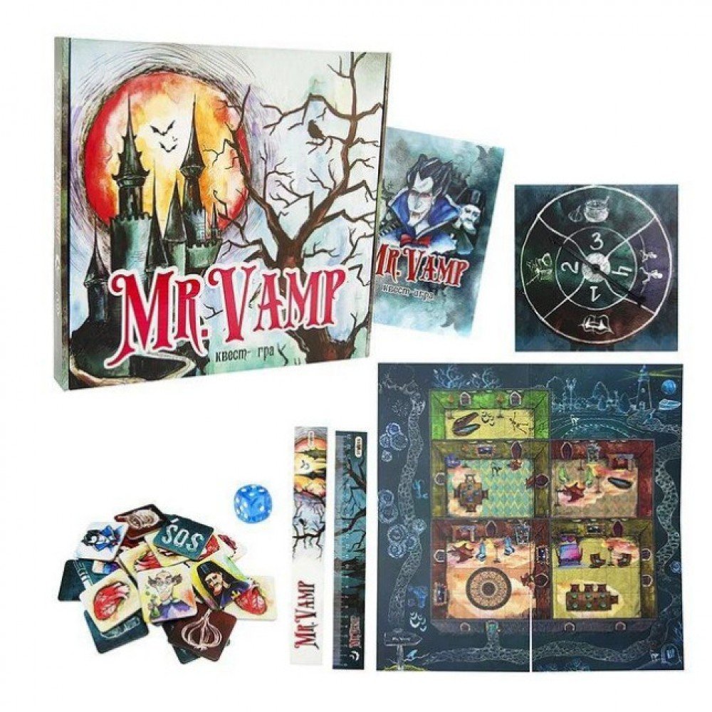 Настольная игра-квест "Mr Vamp" 32060 укр