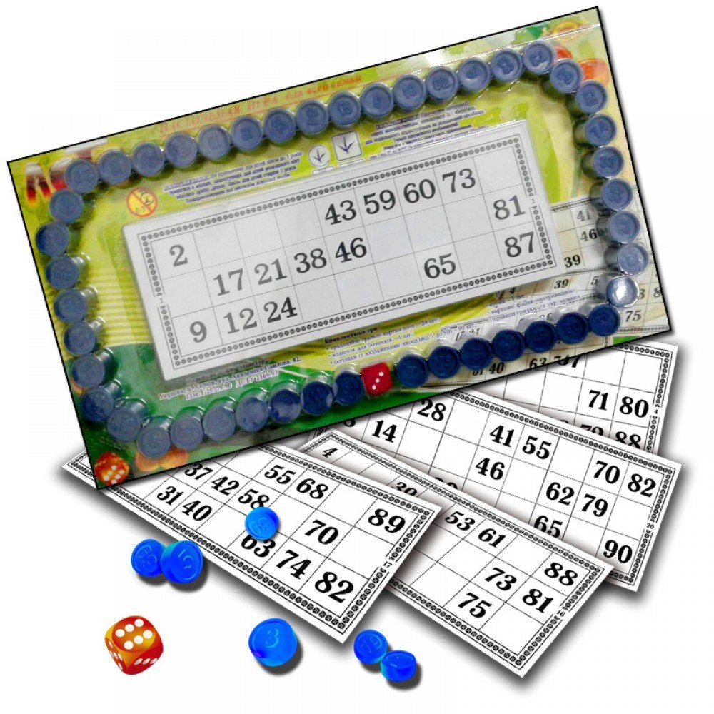 Настольна игра "Лото подарочное" MKT0102 правила игры на рус и укр языках