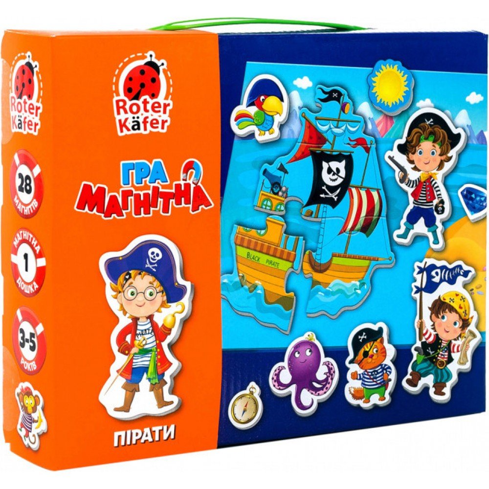Детская магнитная игра "Пираты" VT3703-02 от 3-х лет