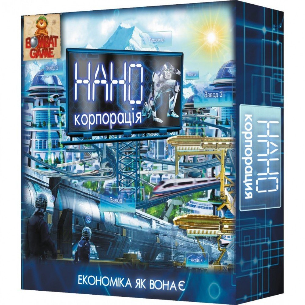 Настольная игра НАНО корпорация 800194 на укр языке