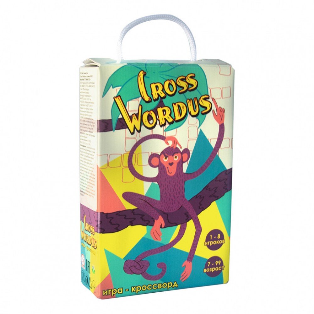 Настольная игра "Cross Wordus" 30812 рус