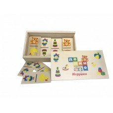 Детское домино Сказки MD 0017-1 деревянное Игрушки