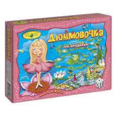 Детская настольная игра-бродилка "Дюймовочка" 82425 от 4х лет 