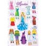 Настольная игра «Одень куклу Аделина» 800132 на магнитах