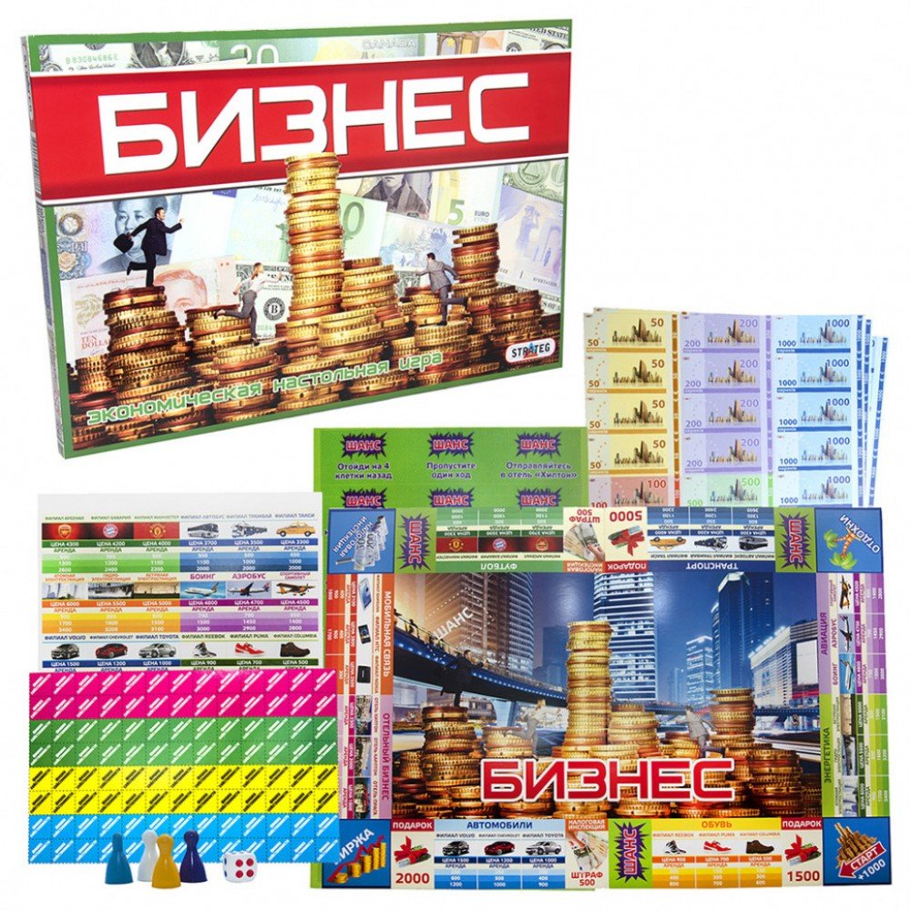 Настольная игра "Бизнес" 362 рус