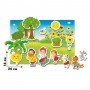 Настольная игра для детей "Магнитный театр Репка" VT3206-07 рус
