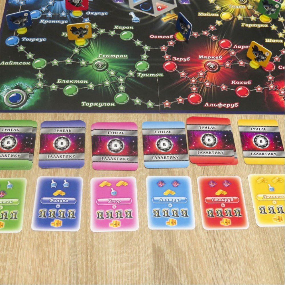 Настольная игра "Тоннель в Галактику" 0970 на укр языке
