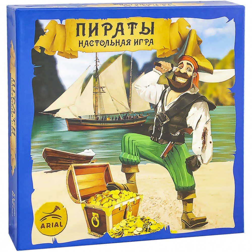 Настольная игра Arial Пираты 911234 на рус языке