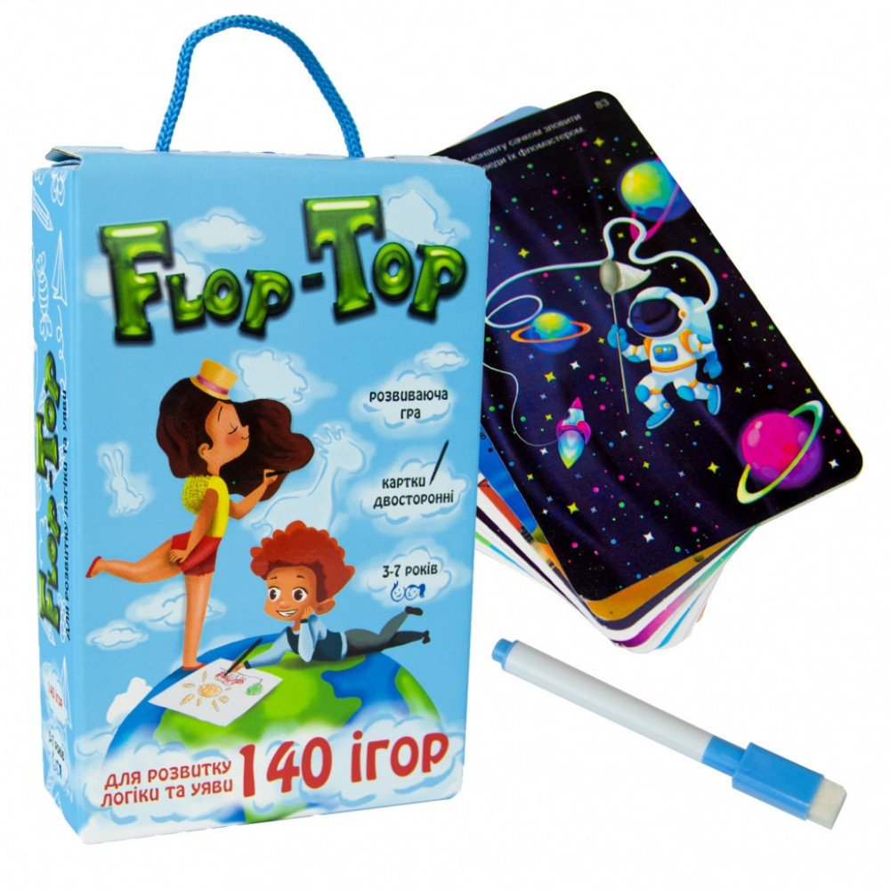 Настольная развивающая игра "Flop-Top" 30868 укр