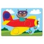 Детская игра-логика "Зверушки на машинках" 917001 на укр языке