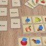 Обучающая настольная игра Лото "ENGLISH" 0796 иллюстрированная