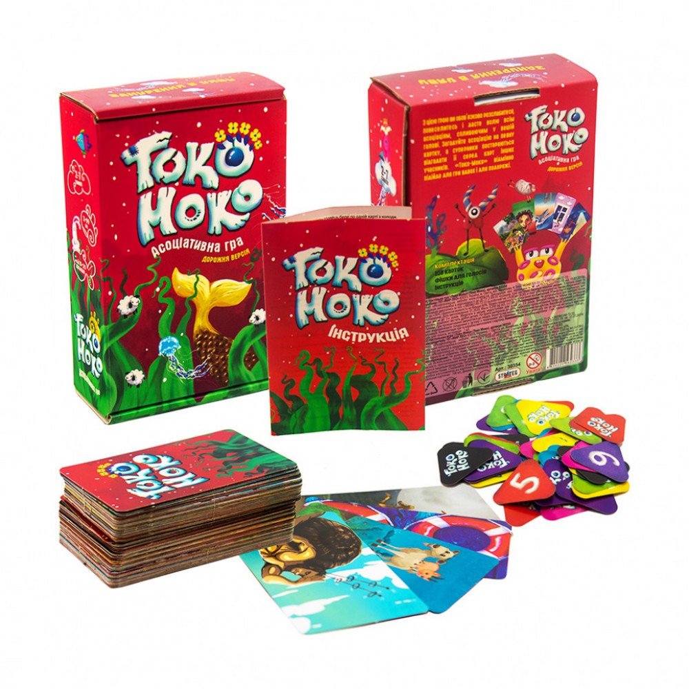 Настольная игра "Токо-Моко - дорожная версия" 30354 укр