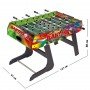 Настольный футбол C1037B, деревянный, на штангах, на ножках
