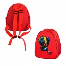 Рюкзак детский "Леон" Bambi BS11220, 22х11х27 см, Бравл Старс Красный