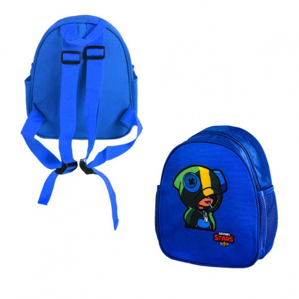 Рюкзак детский "Леон" Bambi BS11220, 22х11х27 см, Бравл Старс Синий
