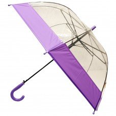 Зонт детский UM14103 прозрачный 66см (Фиолетовый)