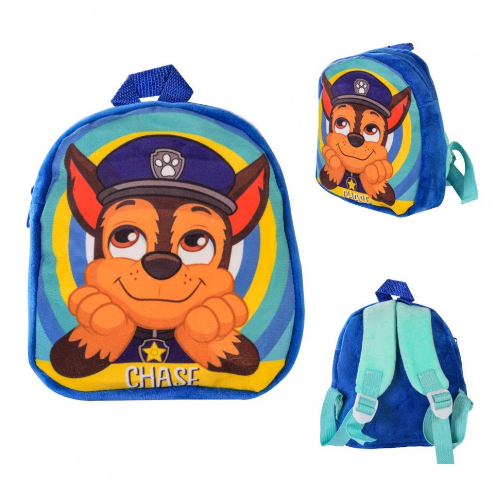 Детский плюшевый рюкзак Paw Patrol PL82103 Чейз, 20*7*22 см