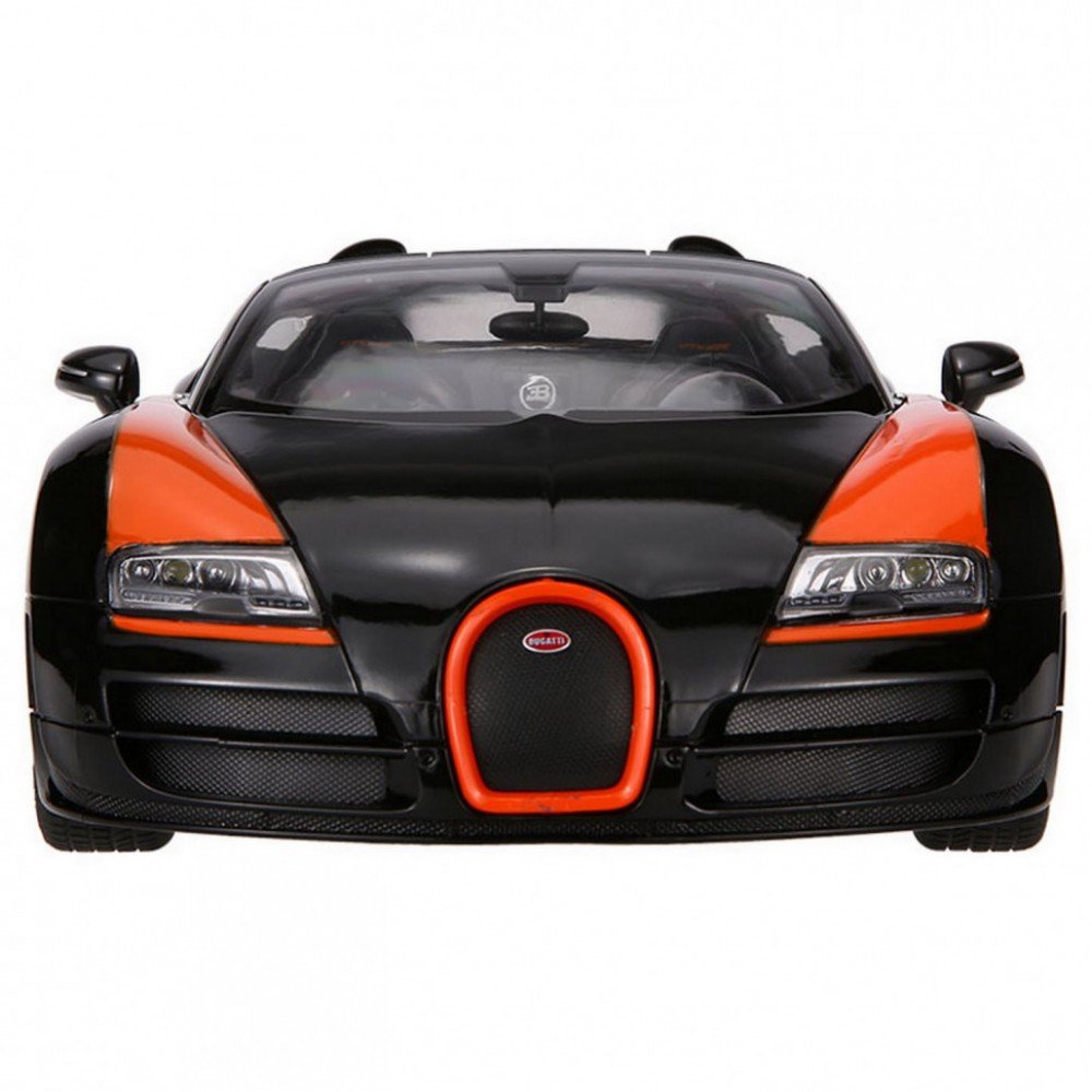 Машинка на радиоуправлении Bugatti Grand Sport Vitesse Rastar 70460 черный, 1:14