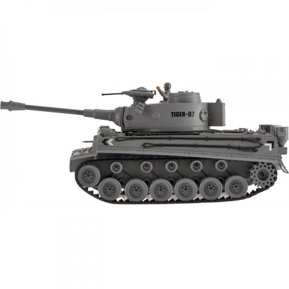 Танк на радиоуправлении TIGER ZIPP Toys 789-3ZT GER, 1:18