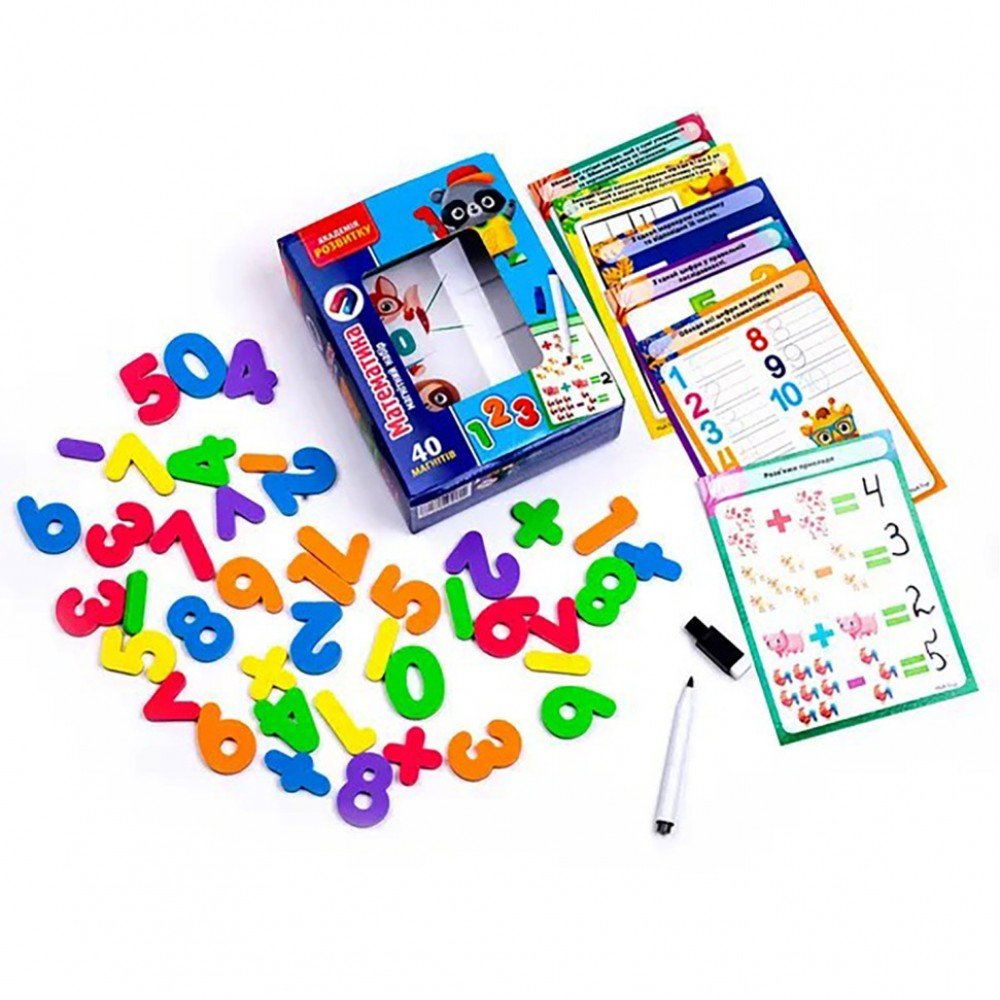Игра настольная "Магнитный набор. Математика" VT5411-16