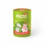 Детский развивающий пазл "Кто живет на ферме" Mon Puzzle 200107, 2 пазла по 2 элемента